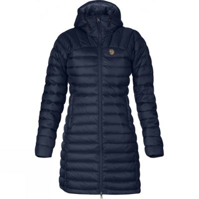 Fjallraven Snow Flake - Női Parka - Sötétkék (Magyarország FNS603847)